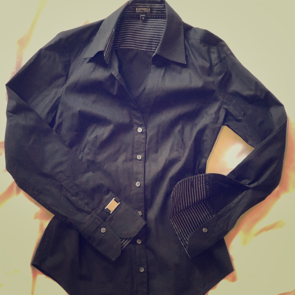 Express Design Studio Dress Shirts Size S